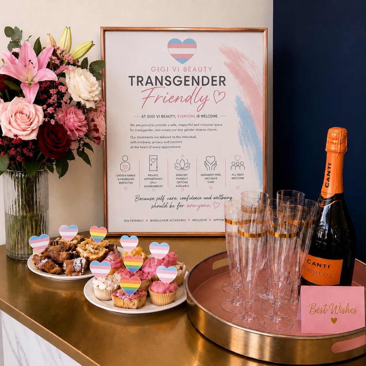 Gigi Vi Beauty salon and treatment showcase